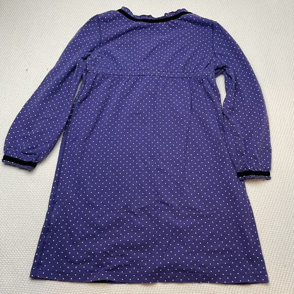 L.L. Bean Velvet Trim Dress - Picture 2 of 3